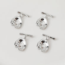 Load image into Gallery viewer, Irregular OT Toggle Clasps, One Set, 14K Gold Plated OT Buckle, 14k Gold/Silver, Necklace Closure, Connectors Clasps ZZ044