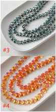 Load image into Gallery viewer, Heart Glass Beads, 12x10mm, Crystal Glass Loose Beads for Jewelry Making, DIY Beads Finding GZ540