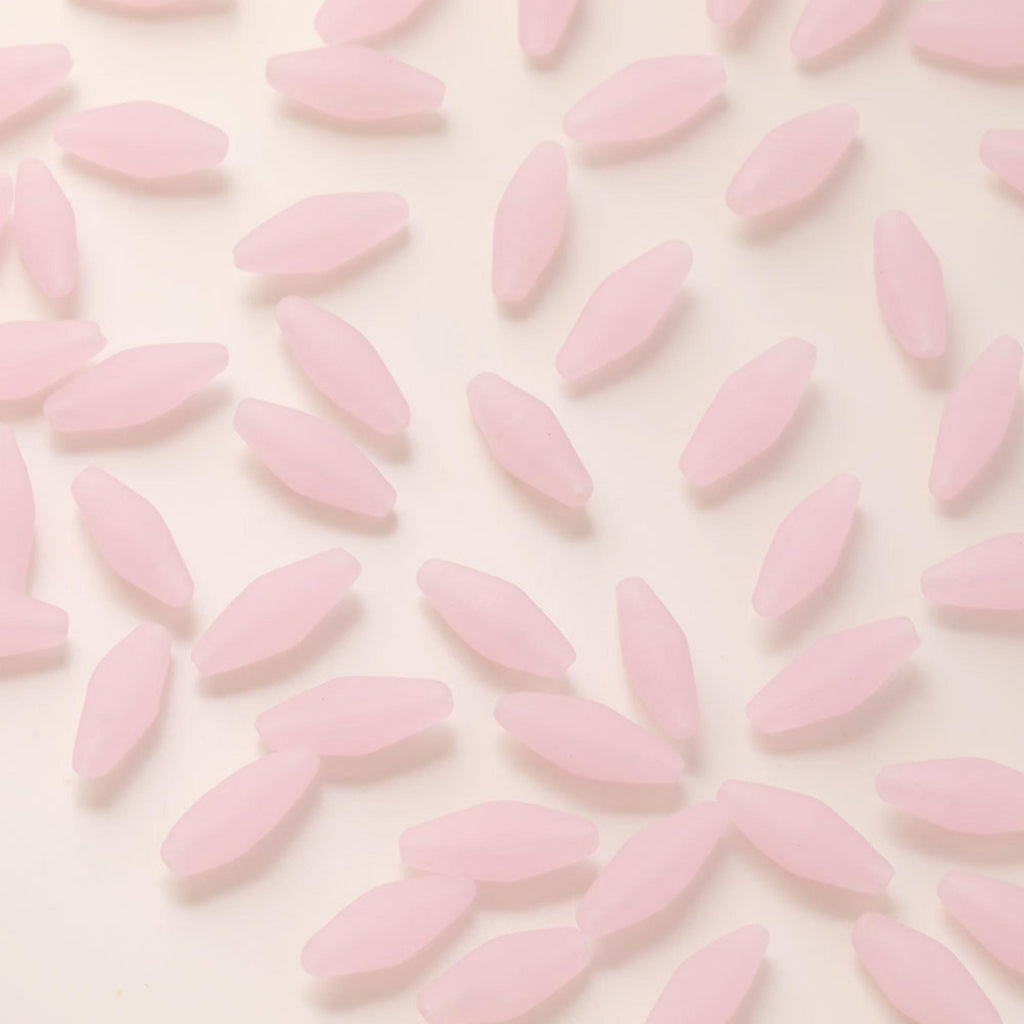 خرز معيني طويل مصقول يدويًا، 29 مم، خرز زجاجي كريستالي فضفاض لصنع المجوهرات، أدوات يدوية للعثور على الخرز GZ775