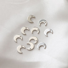 تحميل الصورة إلى عارض المعرض، 10 قطع من حُلي القمر الصغيرة، 9 مم، مطلية بالذهب عيار 14 قيراطًا، حُلي الهلال، قلادة القمر، حُلي القلائد، قطع المجوهرات GZ170