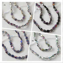 Load image into Gallery viewer, Drop Glaze Beads, 10.6m, Teardrop Glass Crystal Beads for Jewelry Making, Bracelet DIY Beads Finding GZ537