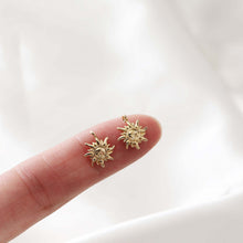 Load image into Gallery viewer, Little Sun Charm, Sun Pendant, 18K Gold Plated, Necklace Making Charm, Jewelry Findings GZ318