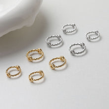 Load image into Gallery viewer, 14K Gold Plated Ring Connector, Ring Beads, Ring Pendant, Jewellery Making Findings GT049