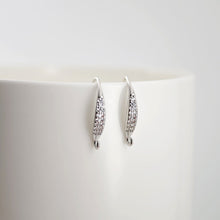 Load image into Gallery viewer, 18K Gold Plated Ear Wires, Cubic Pave Earring Hooks, Nickel Free, Fish Hooks, Ear Wires for Jewelry Making D0141