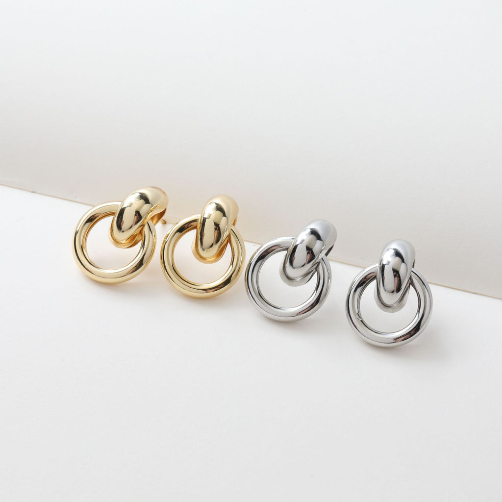 14K Gold Round Post Stud, S925 Silver Pin, Openwork Round Stud Earring Nickel Free, Hypoallergenic Earring Findings bb093