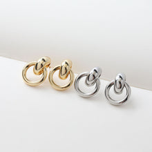 Load image into Gallery viewer, 14K Gold Round Post Stud, S925 Silver Pin, Openwork Round Stud Earring Nickel Free, Hypoallergenic Earring Findings bb093