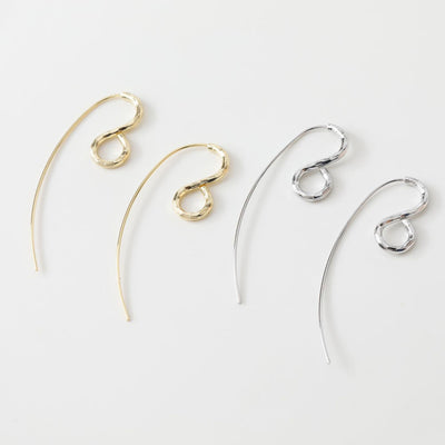 Long Ear Hooks, 14K Gold Earring Earring findings with loop, 15.2*48.6mm, Fish Hooks, Ear Wires for Jewelry Making GT066