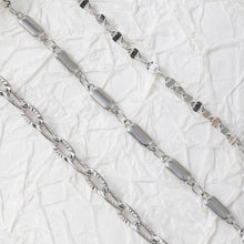 Load image into Gallery viewer, Steel Color Link Chain, Handmade DIY Accessories, 316L Stainless Steel, Sold in 0.5 Meter, ZD012