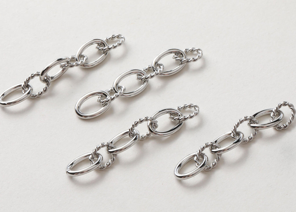 14K Gold Chain Charm, Cut to Size, Necklace Bracelet Making Finding, Chain Connecor for Jewelry Making GT003