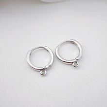 Load image into Gallery viewer, 4PCS Huggie Hoops Earring Hoop, 18K Gold Plated Leverback Ear Hoops, Gold Earring Making Findings for Jewelry Making D0113