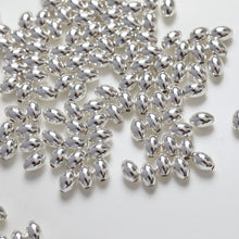 Load image into Gallery viewer, Rice spacer beads, 14K gold plated, spacing beads, necklace and earrings making beads, jewelry findings SC004