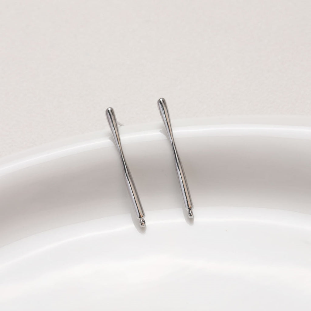 Pendientes minimalistas con pasador y aro, de plata S925, sin níquel, de oro y plata, hipoalergénicos, ZZ049