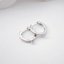 تحميل الصورة إلى عارض المعرض، 4 قطع من حلقات الأذن Huggie Hoops، حلقات أذن رافعة مطلية بالذهب عيار 18 قيراطًا، نتائج صنع الأقراط الذهبية لصنع المجوهرات D0107