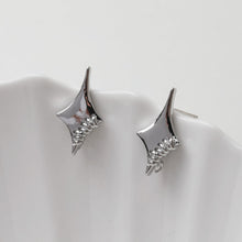 تحميل الصورة إلى عارض المعرض، قرط نجمة ذهبية مع حلقة، أقراط خالية من النيكل، قرط أذن مع حلقة، نتائج قرط مضادة للحساسية GT053