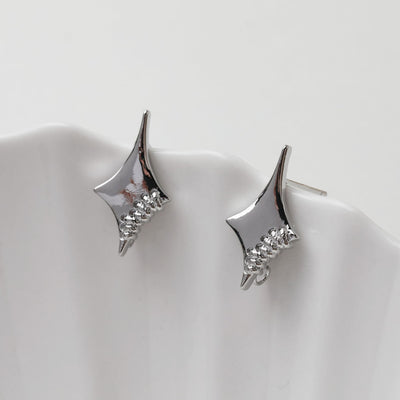 Gold Star Earring Post With Loop, Nickel Free Earrings, Ear Stud with Loop, Hypoallergenic Earring Findings GT053