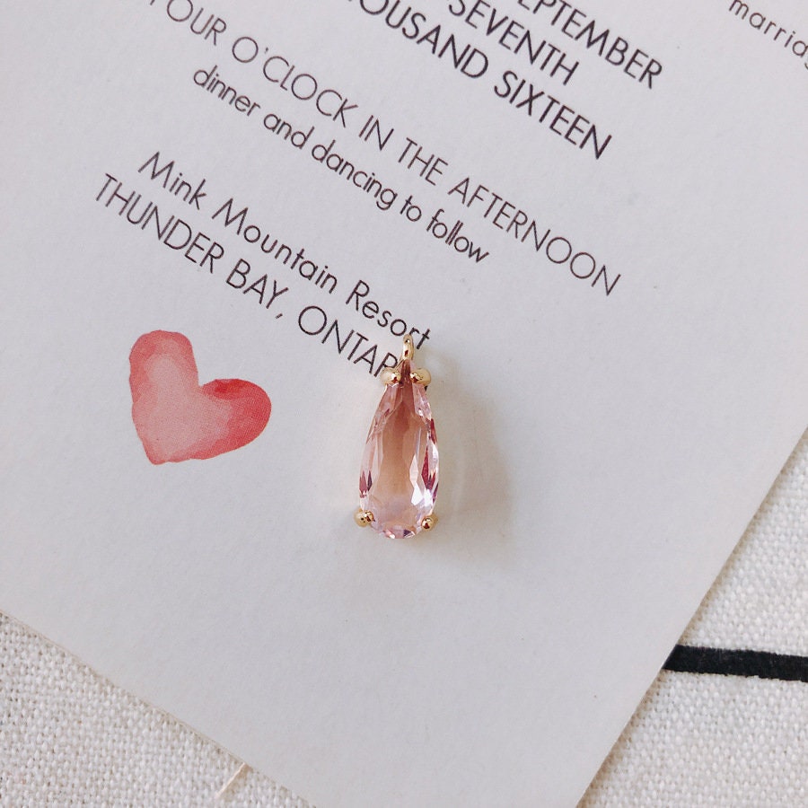 10 piezas de dijes largos de lágrima de cristal, 10 colores a elegir, chapados en oro de 14 quilates, 18 x 7,5 mm, accesorios de joyería MY076-F040