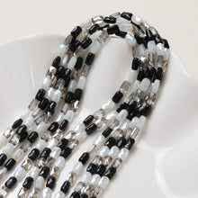 Load image into Gallery viewer, Rectangular Cut Faceted Glass Beads, 4.2*7.3mm, Crystal Glass Loose Beads for Jewelry Making, DIY Beads Finding GZ551