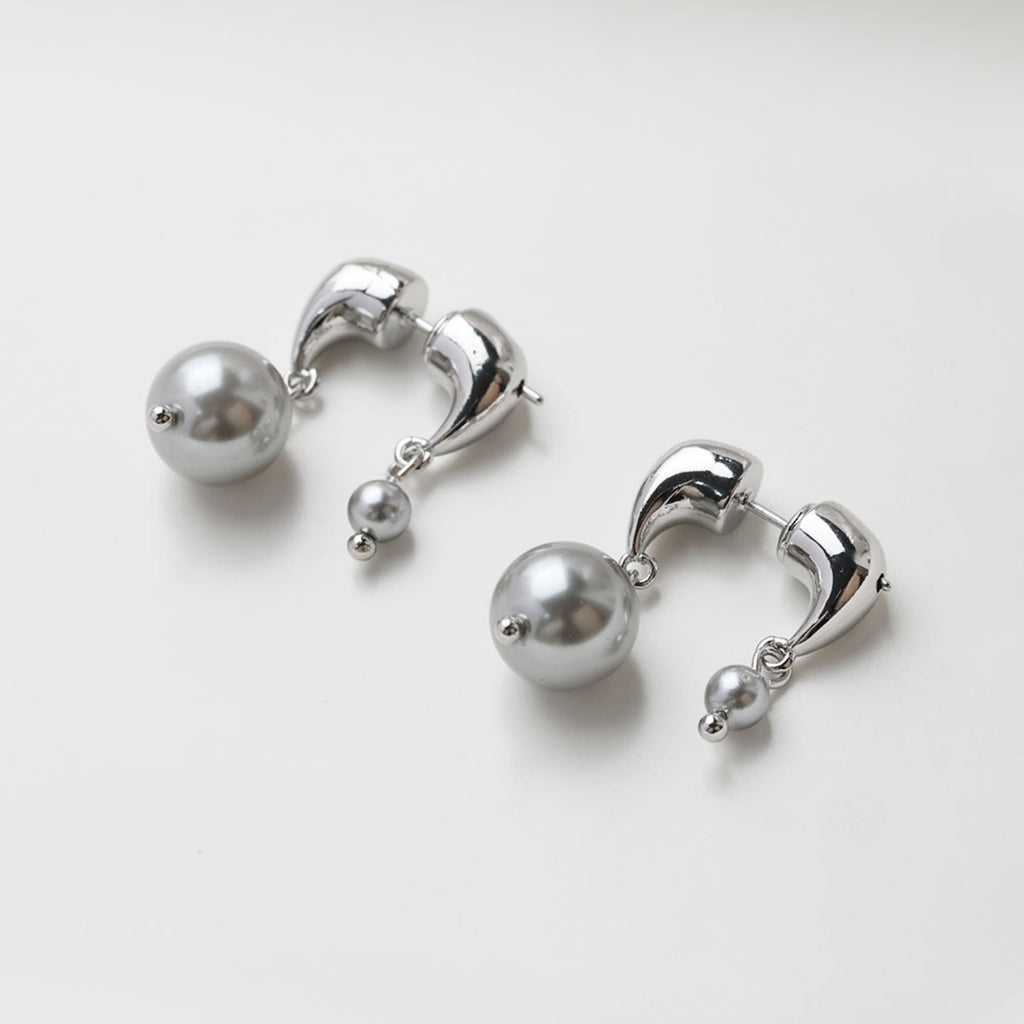 Pendientes de aro con diseño de cuerno de vaca, oro/plata de 14 quilates, pendientes de plata S925 sin níquel, accesorios hipoalergénicos para pendientes tipo botón GE116