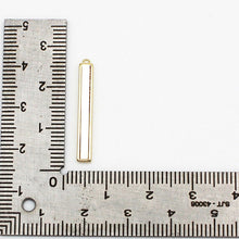 تحميل الصورة إلى عارض المعرض، قلادة صدفية مستطيلة الشكل، مطلية بالذهب عيار 14 قيراطًا، حلية من عرق اللؤلؤ، صناعة القلائد، مكونات صناعة المجوهرات CF001