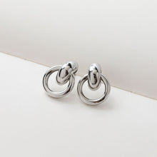 Load image into Gallery viewer, 14K Gold Round Post Stud, S925 Silver Pin, Openwork Round Stud Earring Nickel Free, Hypoallergenic Earring Findings bb093