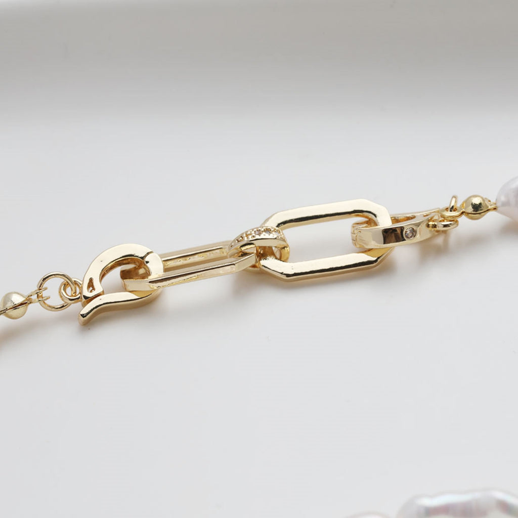 Irregular Link Connector, Link Chain Connector, 14K Gold Plated, Neckalce Bracelet Making Pendant, Jewelry Supply Finding GZ526