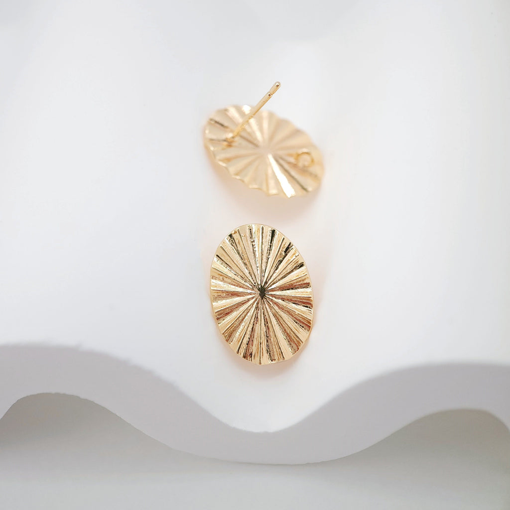 أقراط أذن بيضاوية الشكل بتصميم مطوي مع حلقة، دبوس أذن من الفضة الاسترلينية 925 خالٍ من النيكل، أقراط أذن بيضاوية الشكل مقطوعة بالماس، نتائج أقراط مضادة للحساسية ZX101