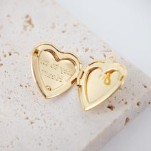 Load image into Gallery viewer, Shiny Heart Locket Charms, 18K Gold Plated, Key to my heart, Love Pendant, Necklace Making Pendants, Jewelry Findings S20433