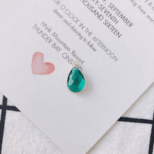 تحميل الصورة إلى عارض المعرض، 10 قطع - دلايات كريستال صغيرة على شكل دمعة، مطلية بالذهب عيار 14 قيراطًا، مقاس 10*17.5 مم، قطع مجوهرات MY027-F014