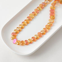 Load image into Gallery viewer, Oval Glass Beads, 17x13mm, Crystal Glass Loose Beads for Jewelry Making, DIY Beads Finding GZ541