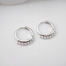 تحميل الصورة إلى عارض المعرض، حلقة قرط متعددة الحلقات، حلقة هاجي مطلية بالذهب مع حلقة، حلقات هاجي لصنع أقراط بنفسك، لوازم صنع الأقراط يدويًا D0101