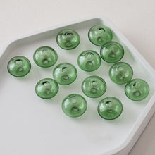 Load image into Gallery viewer, Glass Bubble Beads, 17-19mm, Oval OpenworkGlass Beads, Hand Blown Hollow Oval Globes for Jewelry Making, DIY Beads Finding GZ008