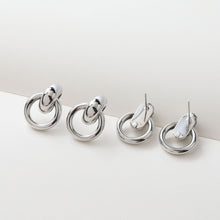 Load image into Gallery viewer, 14K Gold Round Post Stud, S925 Silver Pin, Openwork Round Stud Earring Nickel Free, Hypoallergenic Earring Findings bb093