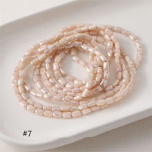 Load image into Gallery viewer, Rectangular Cut Faceted Glass Beads, 6.4*4.1mm , Crystal Glass Loose Beads for Jewelry Making, DIY Beads Finding GZ552