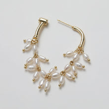 Load image into Gallery viewer, 14K Gold Arch Shape Earring Post With 2 Loops, S925 Silver Ear Pin Nickel Free Earrings, Hypoallergenic Earring Findings GZ351