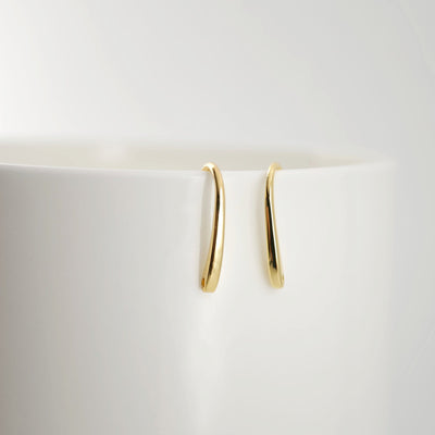 Fish Hooks, 18K Gold Plated Ear Wires, Gold Earring Earring Hooks, Ear Wires for Jewelry Making D0173