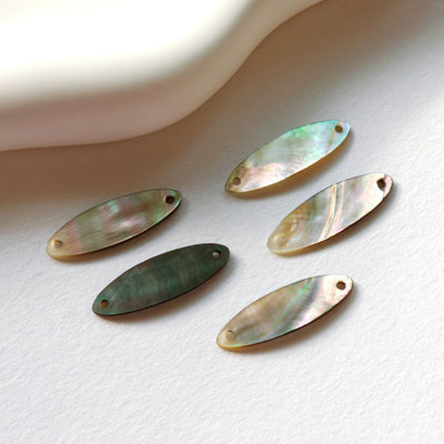 Star Black Mother-of-Pearl, MOP Shell Pendant, Engraved Black Nacre, Shell Charm, Shell Jewelry Making Findings RY050