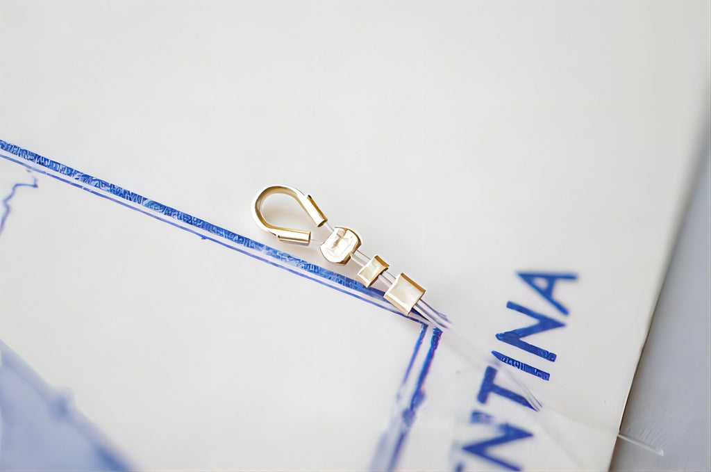 14K Gold Filled U-Shaped Wire Guardian Horsebit Clasp, [10PCS/Pack] Fit 0.53mm/0.79mm/1.14mm Hole, Wire Protector Accessories BL008