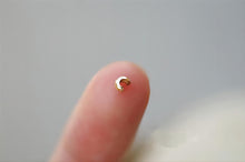 Load image into Gallery viewer, 20pcs- Gold Filled Crimp Covers, 2.5mm /3mm /4mm/5mm Cover Beads, Gold Crimp Cover Beads, Gold Crimp Beads, B010