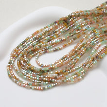 Load image into Gallery viewer, Cube Glass Beads, 2.5mm, Crystal Glass Loose Beads for Jewelry Making, DIY Beads Finding GZ548