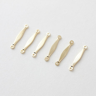 10pcs Gold Connector Bar, Clay Earring Making Findings, Handmade earring making Supplies Finding JG063