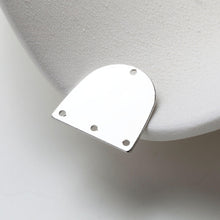 Load image into Gallery viewer, 10pcs Geometric Link Connectors, Metal Blank, 14K Gold Plated, Triangle Blank Connectors, Arch Connectors Charm, Jewelry Findings GZ723