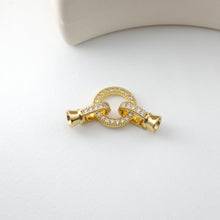 Load image into Gallery viewer, 18K Gold Plated Clasp Claw, Necklace Bracelet Making Connector, Jewelry Findings S1226