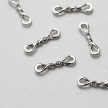 Load image into Gallery viewer, 10PCS Gold Figure 8 Connectors, Twist Connector, 18K Gold Plated Link Connectors, Infinity Connector Jewelry Findings GE109