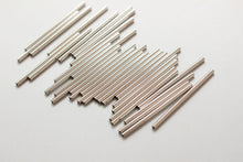 Load image into Gallery viewer, 10pcs Tube Spacer Beads, Noodle Tube, 15~45mm, 18K Gold Plated Beads, Bracelet Necklace Making Jewelry Finding GZ182