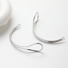 تحميل الصورة إلى عارض المعرض، وصلة سوار عقدة بسيطة مع حلقات، مطلية بالذهب/الفضة عيار 14 قيراطًا، نتائج صنع سوار، نتائج مجوهرات سوار GE108