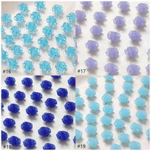Load image into Gallery viewer, Irregular Flower Glazed Beads, Spacer Beads, 15x11mm, Crystal Glass Loose Beads for Jewelry Making, DIY Beads Finding GT071