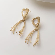 Load image into Gallery viewer, Chain Tassel Pendant, Fireworks Pendant, 14K Gold Plated Earring Chain Pendant, Earring Findings GZ743