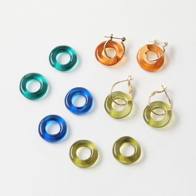 5pcs Round Openwork Pendant, Resin Pendant for Jewelry Making, DIY Beads Finding GZ287