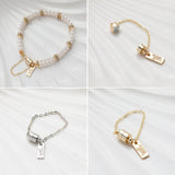 Magnetic Clasp with Butterfly Tag, One Set, 14K Gold Plated, 12*6.3mm, Clasp with loop, Chain Connector, Bracelet Making Clasp GT058