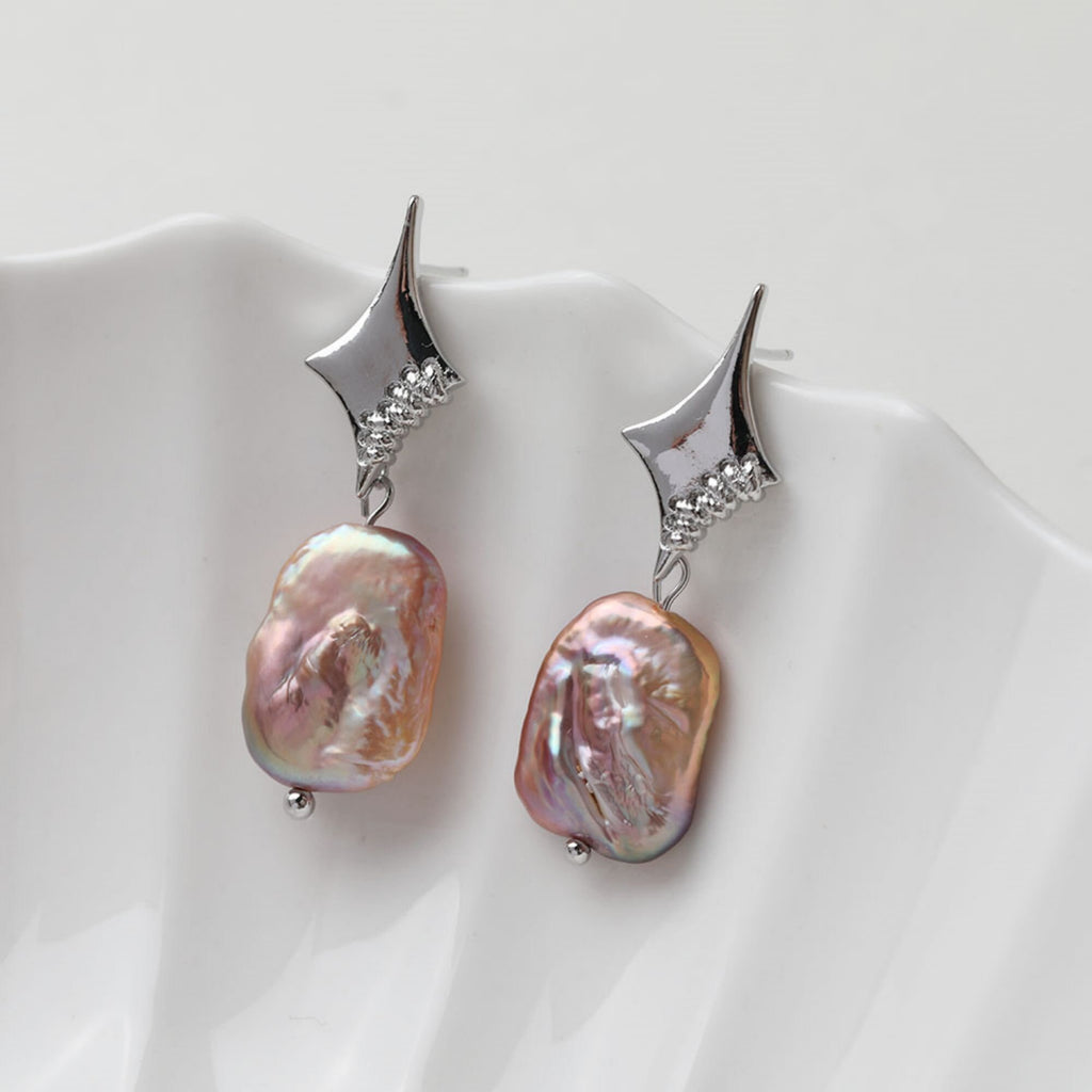 قرط نجمة ذهبية مع حلقة، أقراط خالية من النيكل، قرط أذن مع حلقة، نتائج قرط مضادة للحساسية GT053